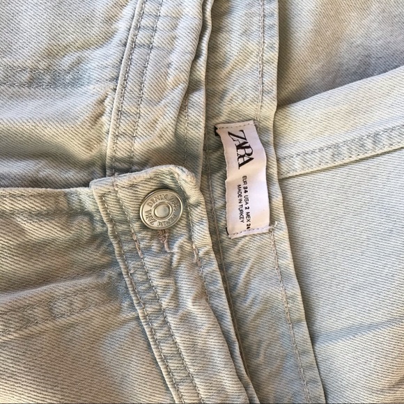 ZARA | HIGH WAISTED CARGO PANTS - Picture 4 of 4
